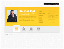 Tablet Screenshot of ehabdiab.com